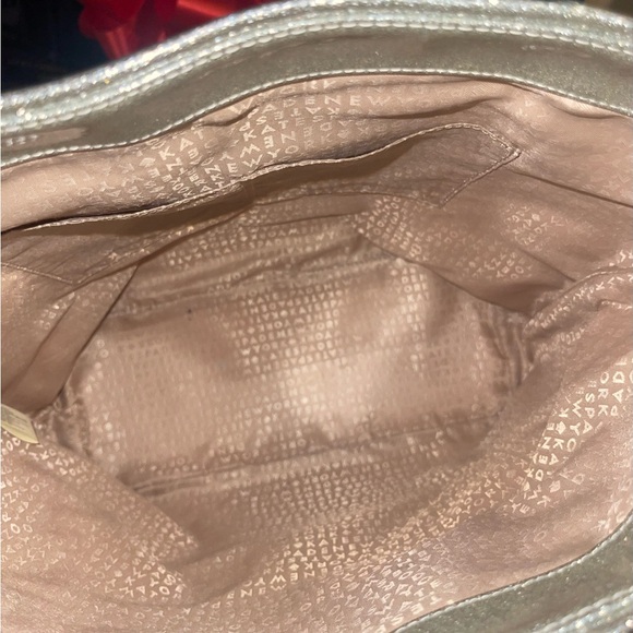 Dooney & Bourke Black Croc-Embossed Leather Bag. EUC - Picture 2 of 6